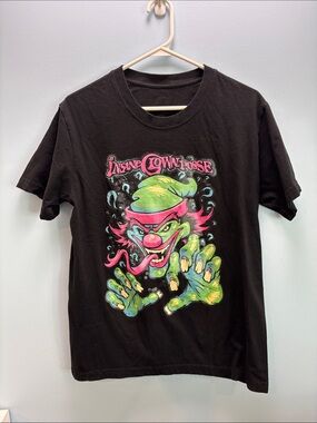 Insane Clown Posse ICP Graphic Tee Black No tags Fits Small/Medium